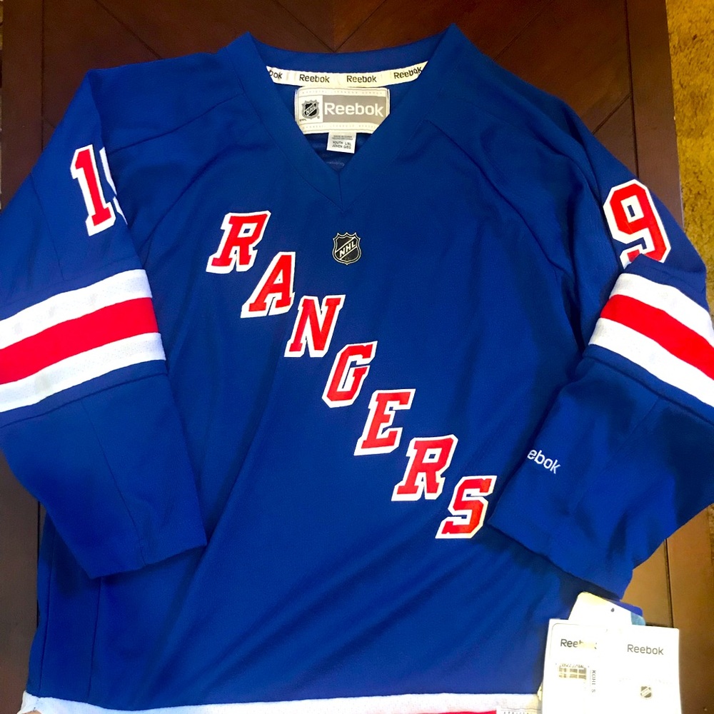Youth Large New York rangers jersey, NWT